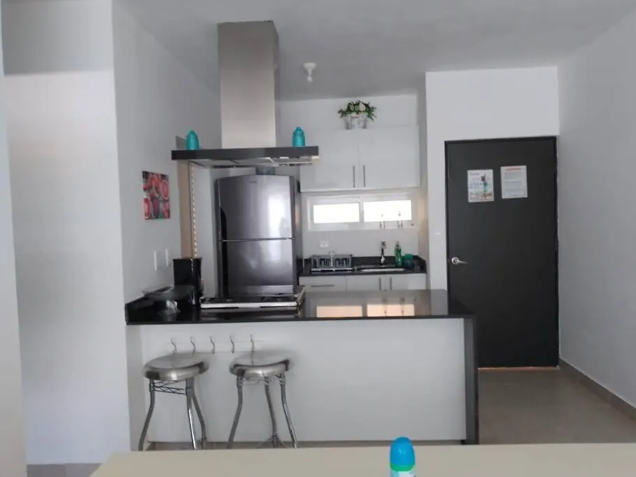 Precioso Depto Equipado 5 Pers, Playa Del Carmen Apartment
